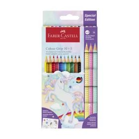   Faber Castell Grip + Sparkle színes ceruza (10db)+3  - 201542