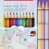 Faber Castell Grip + Sparkle színes ceruza (10db)+3  - 201542