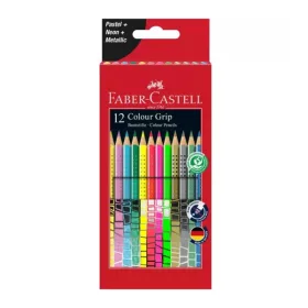 Faber-Castell Grip pasztell-neon színes ceruza (12db)