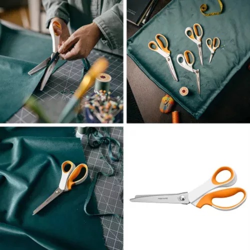 Fiskars cikk-cakk olló SoftGrip 24 cm - 1070024