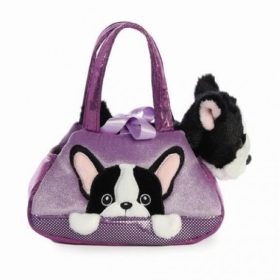 Fancy Pals 20cm Peek-a-Boo francia bulldog táskában