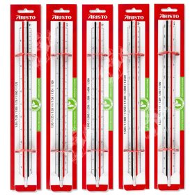   04- Léptékvonalzó Aristo College "F,A,D,B,C" 30cm - 5 típus