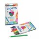 Giotto Mega Tri Jumbo háromszögletű színes ceruza (12db)