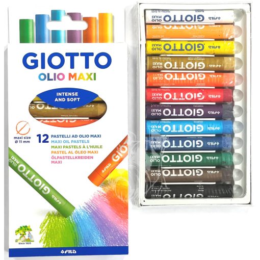 Olajpasztell Giotto 12 darabos Olio Maxi - 293400