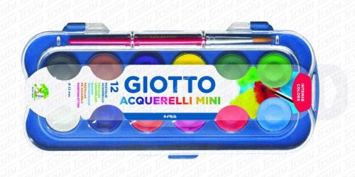 Giotto Acquerelli Mini vízfesték 12-es