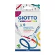 Giotto Turbo Glitter csillámos filctoll készlet (8db)