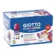 Giotto Decor tégelyes akrilfesték (6 darabos) - 538200