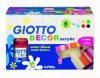 Giotto Decor tégelyes akrilfesték (6 darabos) - 538200