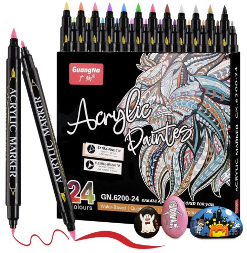 Akrilfilc 24 darabos kétvégű - 6200-24