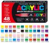 Akrilfilc 48 darabos ecsetes - 8101-48