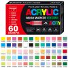 Akrilfilc 60 darabos ecsetes - 8101-60