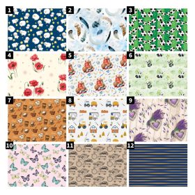 00- Csomagolópapír MFP 70x100 cm - 20 mintával