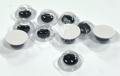 Dekor mozgó szem öntapadós, 8 mm - 883
