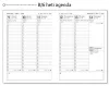 Heti agenda B/6 Szekszárd, BALACRON 2027 - 3 színben