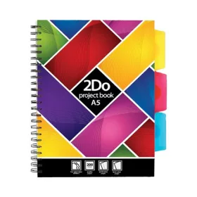 29- Project book A/5 színregiszteres, spirálos - HL001