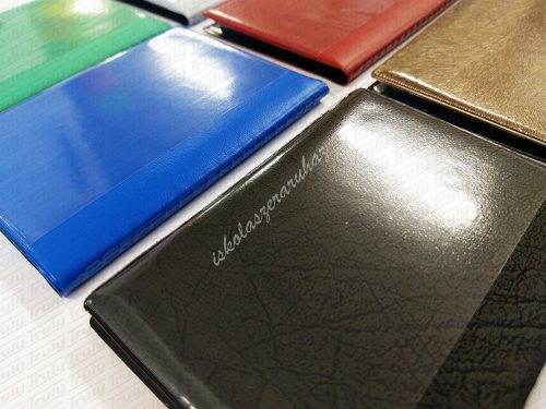 Okmánytartó tok, 8x10.5 cm, 16 lapos