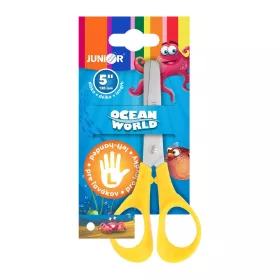 30- Olló Office World 13 cm, BALKEZES - 1160