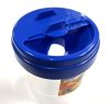 Ecsetmosó pohár egy rekeszes (kék) - 18901