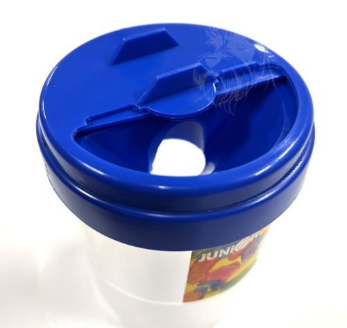 Ecsetmosó pohár egy rekeszes (kék) - 18901