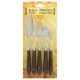 Festő spatula szett 5 darabos - 6855