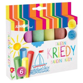 Aszfaltkréta színes 6 darabos - CH-6