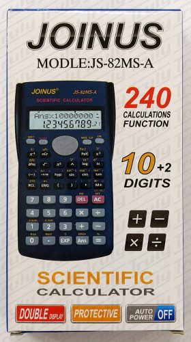 04- Számológép Joinus 82MS tudományos