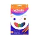 Nebulo JUMBO színes háromszögletű ceruza (12db) - JSZC-TR-12