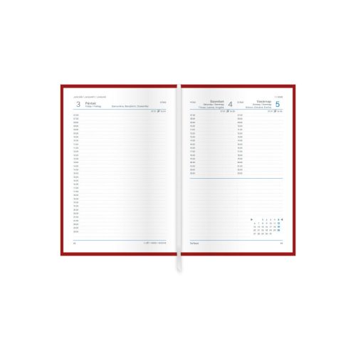 33- Napi agenda B6 JOY T022J, kerekített 2026 - 4 mintával