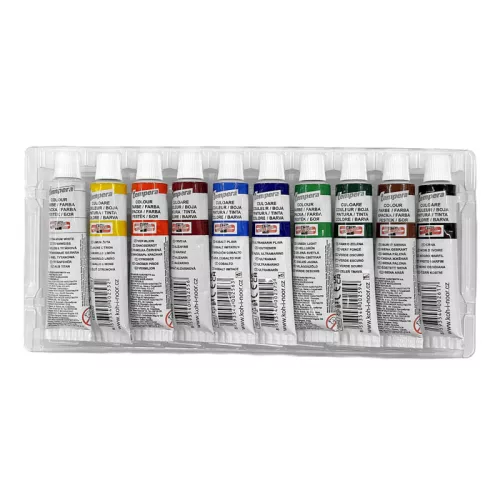 Tempera tubusos Koh-I-Noor 10 x 16 ml.
