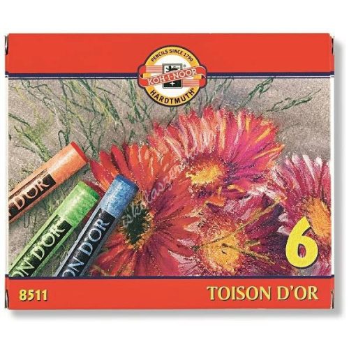 Koh-I-Noor 8511 porpasztell készlet Toison dor 6-os