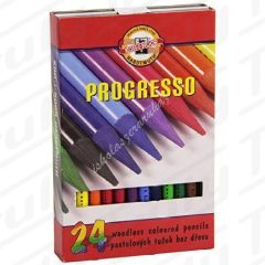 Koh-I-Noor Progresso színes ceruza 24 darabos készlet