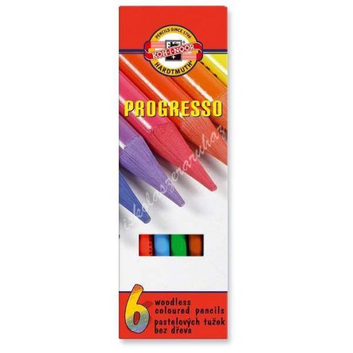 Koh-I-Noor Progresso színes ceruza 6 darabos készlet
