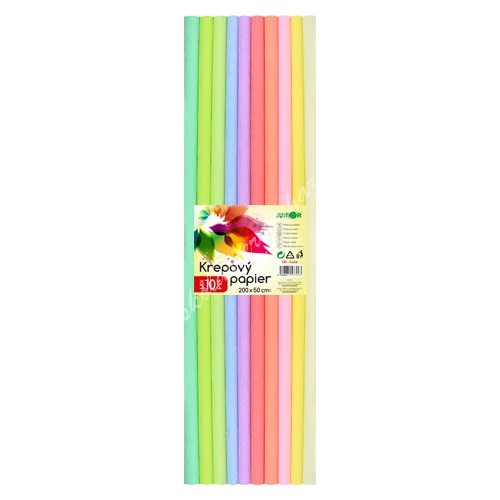 Krepp papír pasztell vegyes
