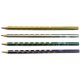 Ceruza Lyra Groove Slim HB Metál (4db) - 1763962