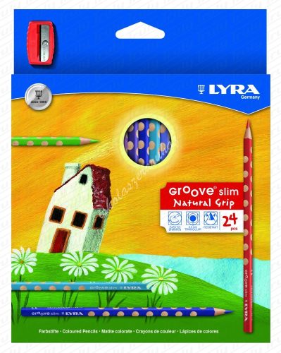 Lyra Groove Slim színes ceruza (24db)