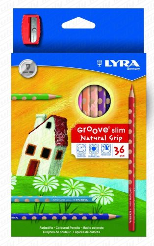 Lyra Groove Slim színes ceruza (36db)