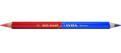 Lyra Duo Giant postairon piros-kék ceruza