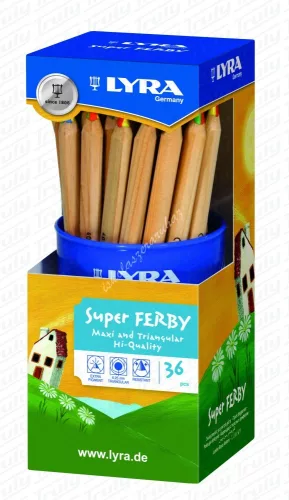 Lyra Super Ferby varázsceruza, háromszögletű