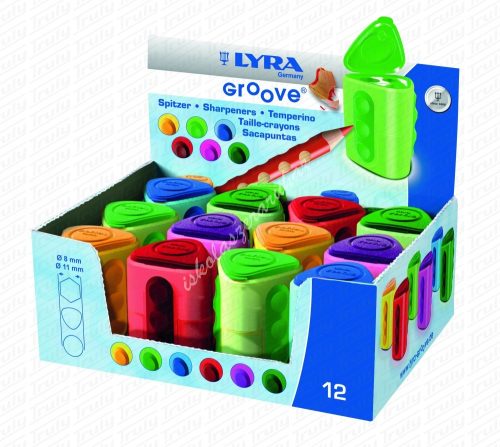 Hegyező Lyra Groove kétlyukú, tartályos 