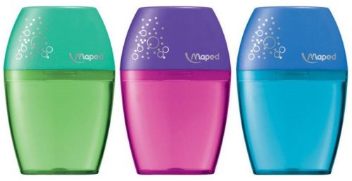 Hegyező Maped Shaker 1 lyukú - 3 színben
