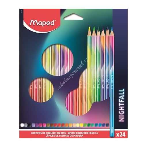 Maped színes ceruza 24 darabos Nightfall