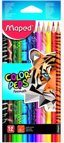 Maped Animals színes háromszögletű ceruza (12db)