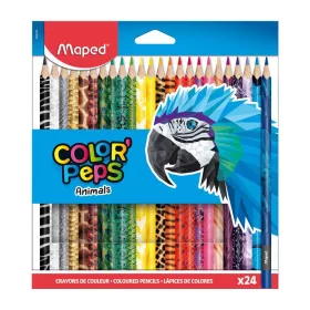 Maped Animals háromszögletű színes ceruza (24db)
