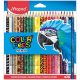 Maped Animals háromszögletű színes ceruza (24db)