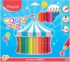 Maped Jumbo háromszögletű színes ceruza (24db)