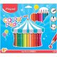 Maped Jumbo háromszögletű színes ceruza (24db)