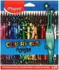 Maped Monster háromszögletű színes ceruza (24db) - 862624