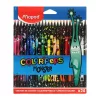 Maped Monster háromszögletű színes ceruza (24db) - 862624