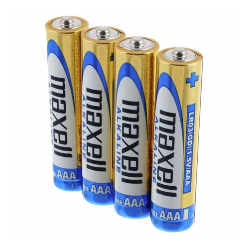 13- Elem Maxell mikro AAA Alkaline LR03 - BL4