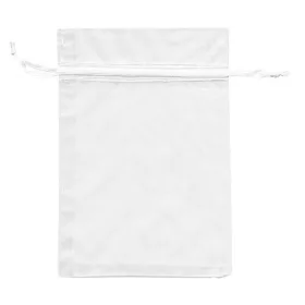 R- Organza tasak fehér 9x12 cm, húzózsinorral - 5800789